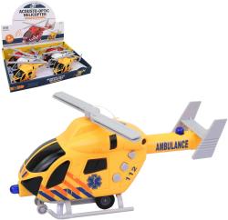 Helikoptéra záchranné složky vrtulník na baterie Světlo Zvuk 3 druhy