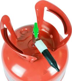 Helium 200l jednorázové na plnění až 30ks latexových balónků o průměru 23cm