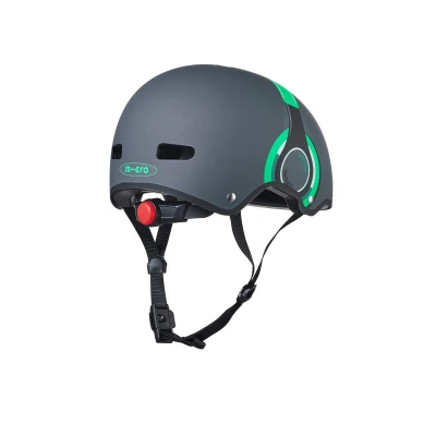 Micro LED Headphone green M (54-58 cm) inline helma