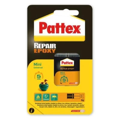 Henkel Lepidlo epoxidové 6g, 5min. PATTEX REPAIR UNI. Henkel Lepidlo epoxidové 6g, 5min. PATTEX REPAIR UNI.