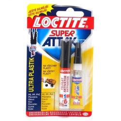 Henkel Lepidlo vteřinové 2g + 4ml aktivátor ULTRA PLASTIC
