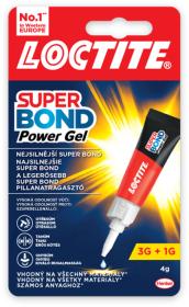 Henkel Lepidlo vteřinové 4g gel SUPER BOND POWER Henkel Lepidlo vteřinové 4g gel SUPER BOND POWER