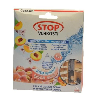 Henkel Pohlcovač vlhkosti CERESIT STOP sáček 50g (2ks) Henkel Pohlcovač vlhkosti CERESIT STOP sáček 50g (2ks)