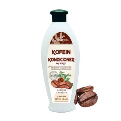 Herbavera Kofeinový kondicioner proti padání vlasů 550 ml
