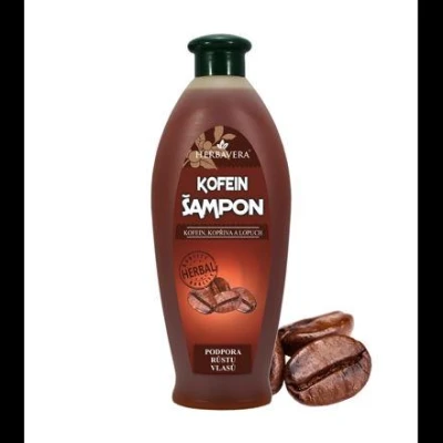Herbavera Šampon proti padání vlasů Kofeinový 550 ml