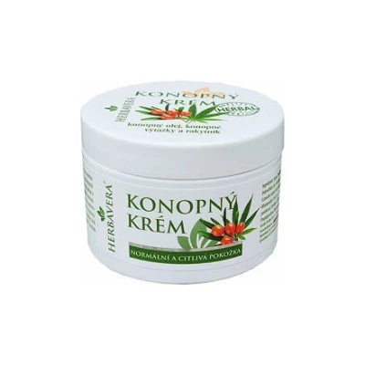 Herbavera Konopný tělový a pleťový krém s rakytníkem 150 ml