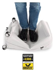 Heys Airlite L White kufr + kosmetická taštička zdarma
