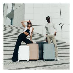 Heys Airlite M White kufr + kosmetická taštička zdarma