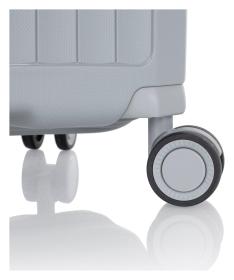 Heys Airlite S Grey kufr + kosmetická taštička zdarma
