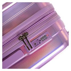 Heys Astro M Purple kufr + kosmetická taštička zdarma
