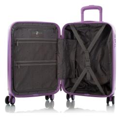 Heys Astro S Purple kufr + kosmetická taštička zdarma