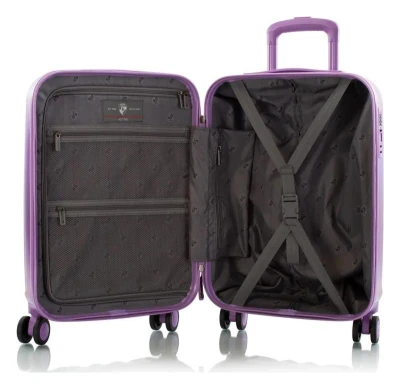 Heys Astro S Purple kufr + kosmetická taštička zdarma