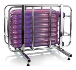 Heys Astro S Purple kufr + kosmetická taštička zdarma
