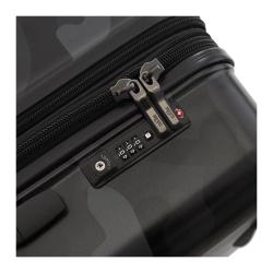 Heys Black Camo L kufr + kosmetická taštička zdarma