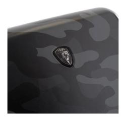 Heys Black Camo L kufr + kosmetická taštička zdarma