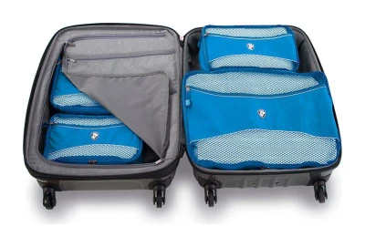 Heys Eco Packing Cube 5pc Set II Blue