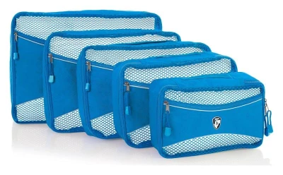 Heys Eco Packing Cube 5pc Set II Green