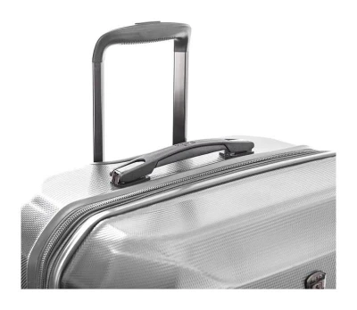Heys EcoCase S Grey kufr + kosmetická taštička zdarma