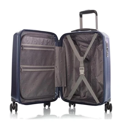 Heys EcoCase S tmavě modrý kabinový kufr