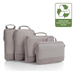Heys Ecotex Compression Packing Cube 4 Pc Set Atmosphere Heys Ecotex Compression Packing Cube 4 Pc Set Atmosphere