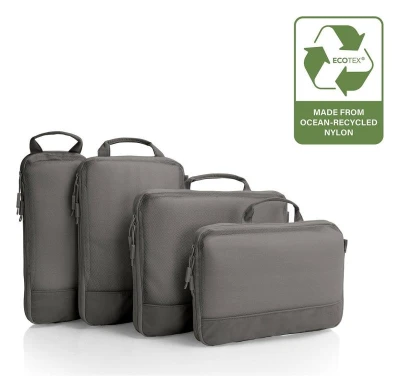 Heys Ecotex Compression Packing Cube 4 Pc Set Atmosphere