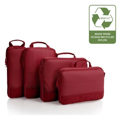 Heys Ecotex Compression Packing Cube 4 Pc Set Atmosphere