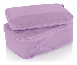 Heys Ecotex Compression Packing Cube 4 Pc Set Blue Ocean