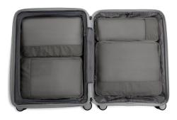Heys Ecotex Compression Packing Cube 4 Pc Set Green Moss