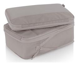 Heys Ecotex Compression Packing Cube 4 Pc Set Lilac Blossom
