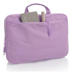 Heys Ecotex Compression Packing Cube 4 Pc Set Lilac Blossom
