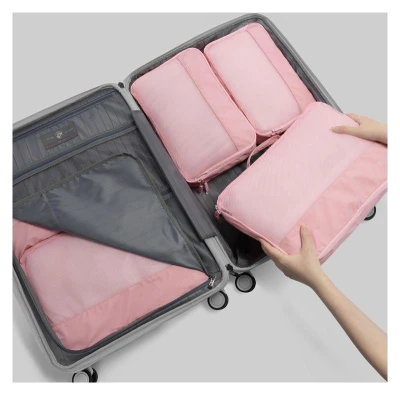 Heys Ecotex Packing Cube 5 Pc Set Blue Ocean