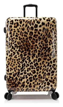 Heys Elite L hnědý leopardí cestovní kufr