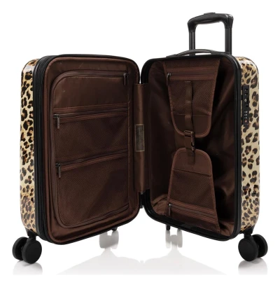 Heys Elite Brown Leopard S, M, L sada kufrů