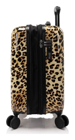 Heys Elite Brown Leopard S, M, L sada kufrů