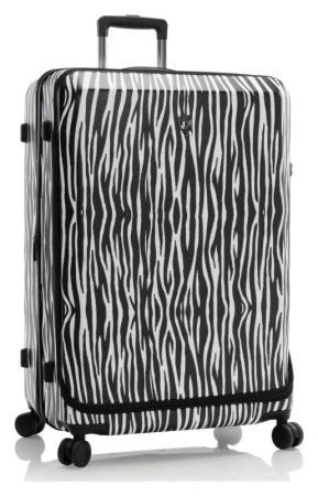 Heys EZ Fashion L Zebra kufr + kosmetická taštička zdarma
