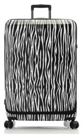 Heys EZ Fashion L Zebra kufr + kosmetická taštička zdarma