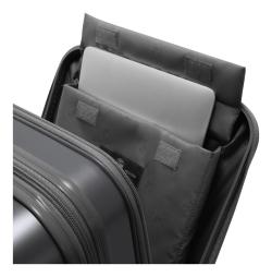 Heys EZ Fashion S Charcoal kufr + kosmetická taštička zdarma