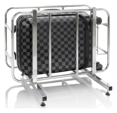 Heys EZ Fashion S Checkered černý kabinový kufr