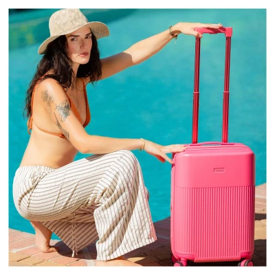 Heys HiLite S Flamingo Pink kabinový kufr