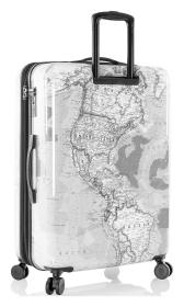 Heys Journey 3G L Black/White Map kufr + sleva 400,- na příslušenství