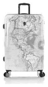 Heys Journey 3G L Black/White Map kufr + sleva 400,- na příslušenství