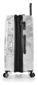 Heys Journey 3G L Black/White Map kufr + sleva 400,- na příslušenství