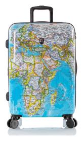 Heys Journey 3G M Blue Map kufr + sleva 400,- na příslušenství