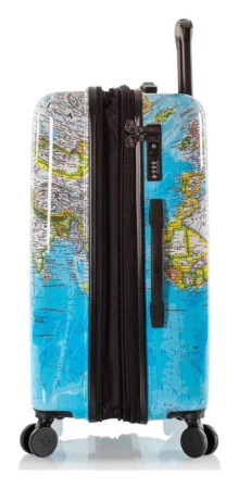Heys Journey 3G S,M,L Blue Map sada kufrů + sleva 1000,- na příslušenství