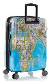 Heys Journey 3G S,M,L Blue Map sada kufrů + sleva 1000,- na příslušenství