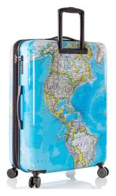 Heys Journey 3G S,M,L Blue Map sada kufrů + sleva 1000,- na příslušenství