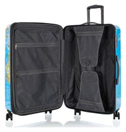 Heys Journey 3G S,M,L Blue Map sada kufrů + sleva 1000,- na příslušenství