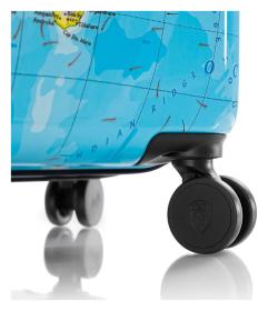 Heys Journey 3G S,M,L Blue Map sada kufrů + sleva 1000,- na příslušenství