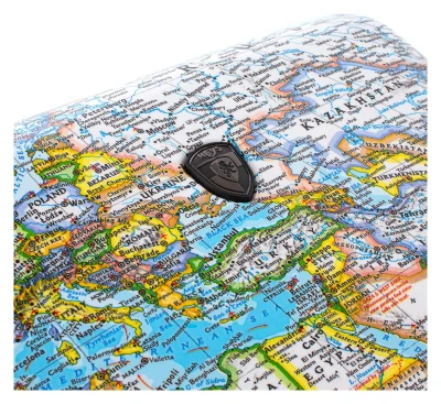 Heys Journey 3G S,M,L Blue Map sada kufrů + sleva 1000,- na příslušenství