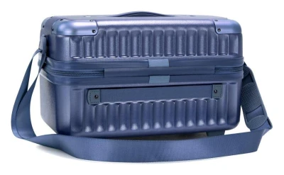 Heys Luxe Beauty Case tmavě modrá kosmetická taška